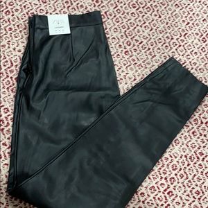 Zara faux leather legging